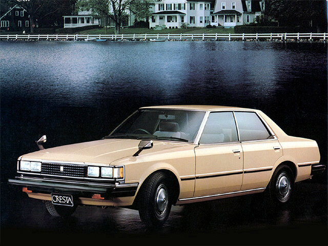 Toyota Cresta (GX50, GX51, MX51, TX50) 1 поколение, седан (04.1980 - 07.1982)